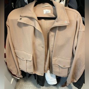 Aritzia Wilfred bomber jacket